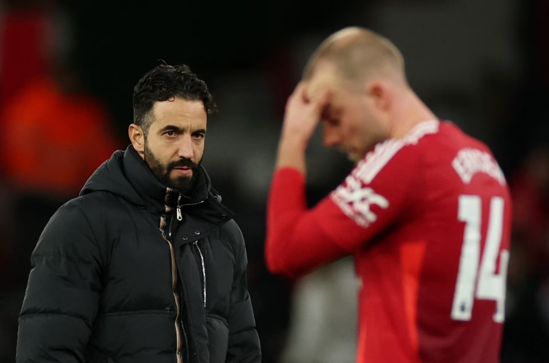 Amorim mâu thuẫn với nhiều cầu thủ Man United